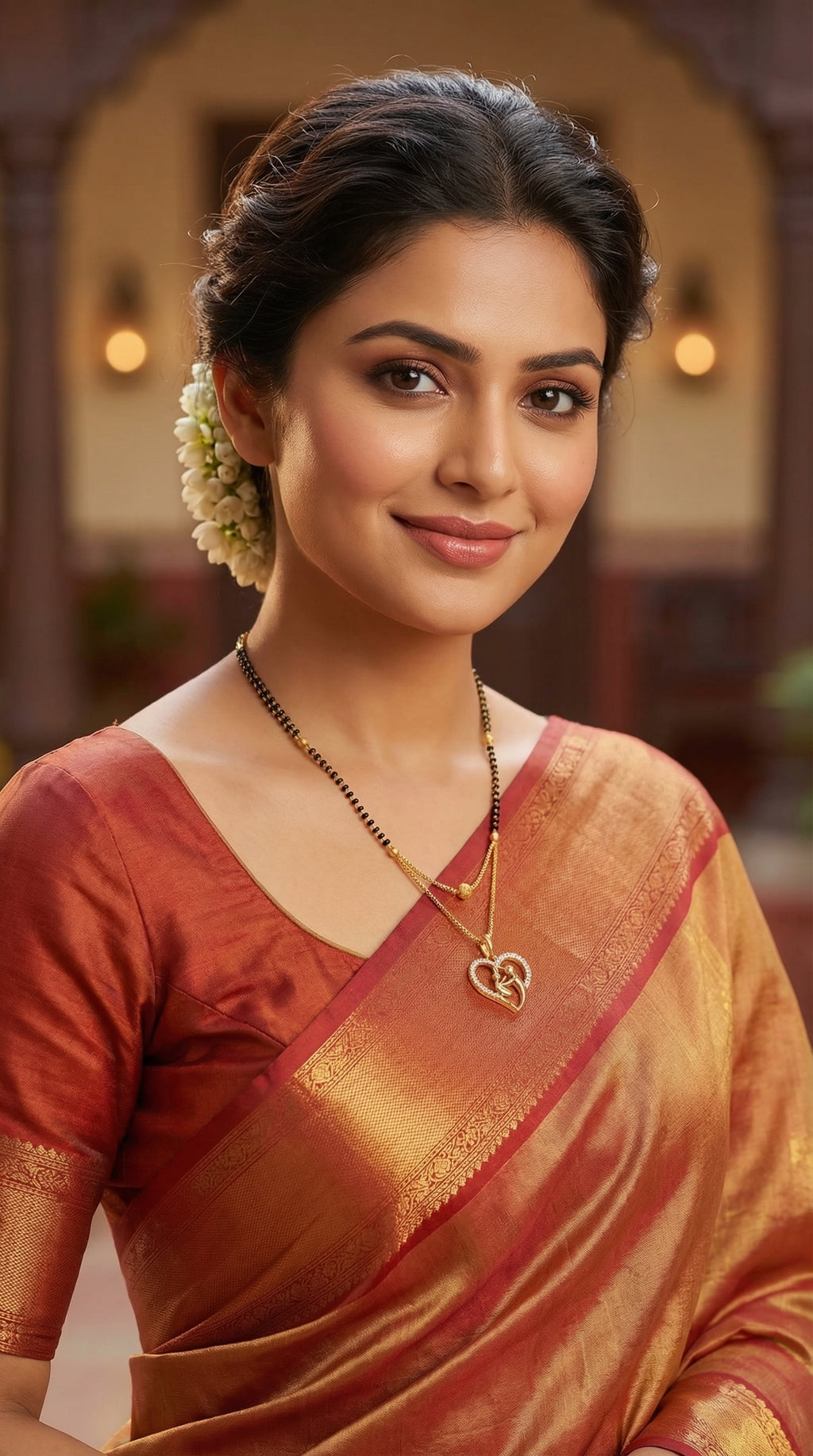 Mother & Child Heart Mangalsutra