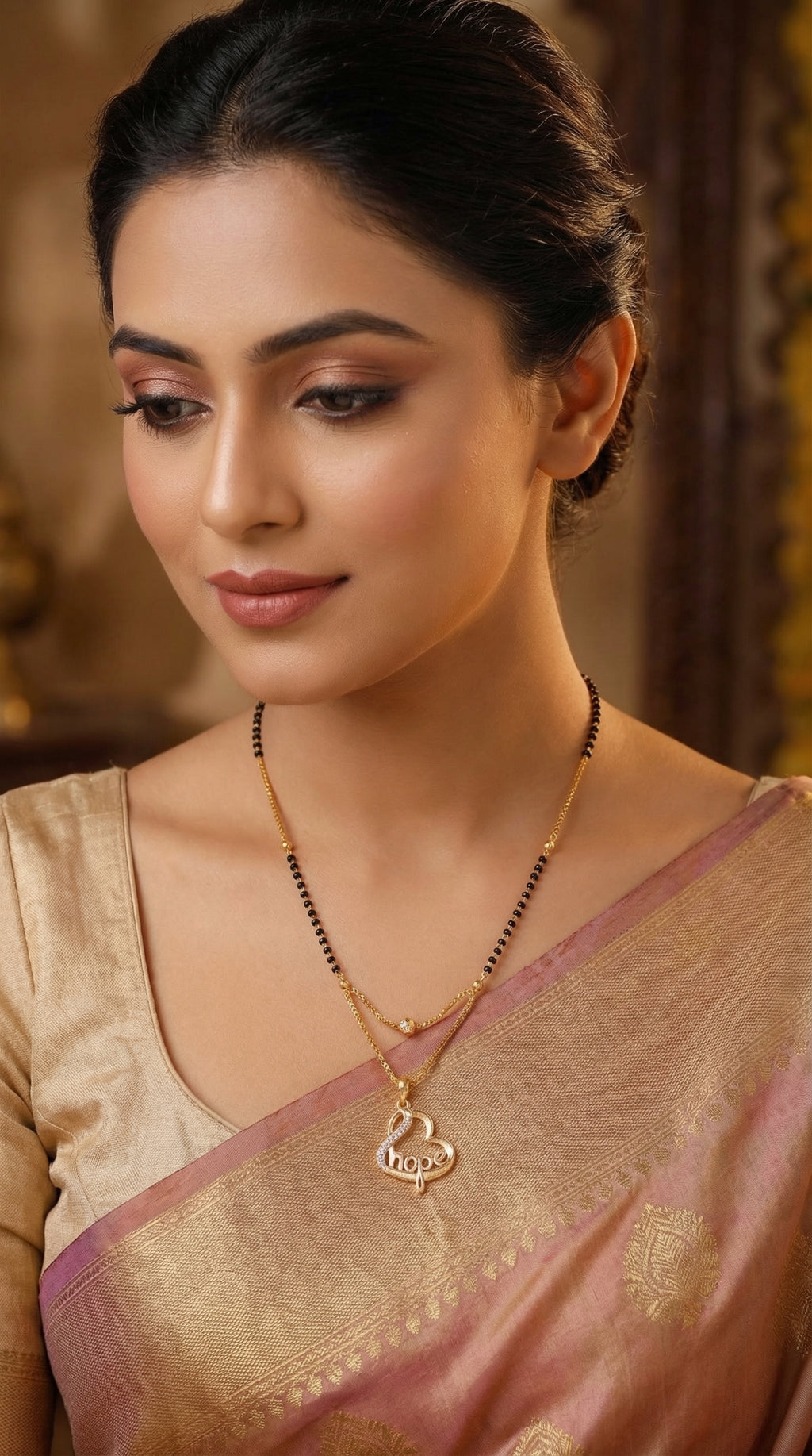 Hope Heart Mangalsutra