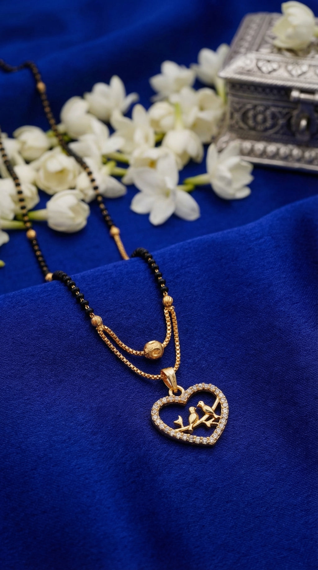 Romantic Couple Heart Mangalsutra
