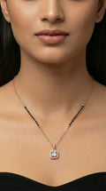 Celestia Square Crystal Mangalsutra