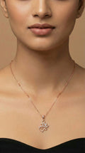 Elegant Love Charm Heart Pendant Necklace