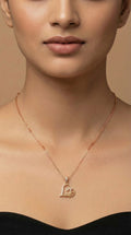 Infinity Love Heart Pendant Necklace