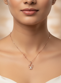 Elegant Angel Charm Necklace
