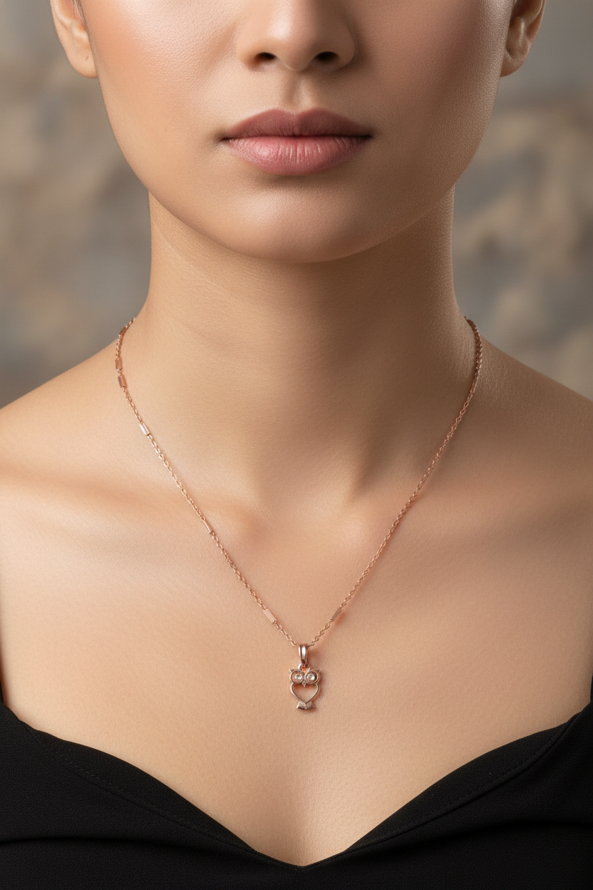 Owl Pendant Necklace