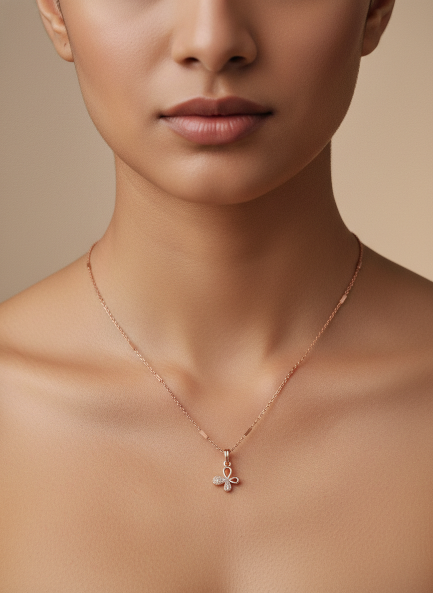 Clover Charm Necklace