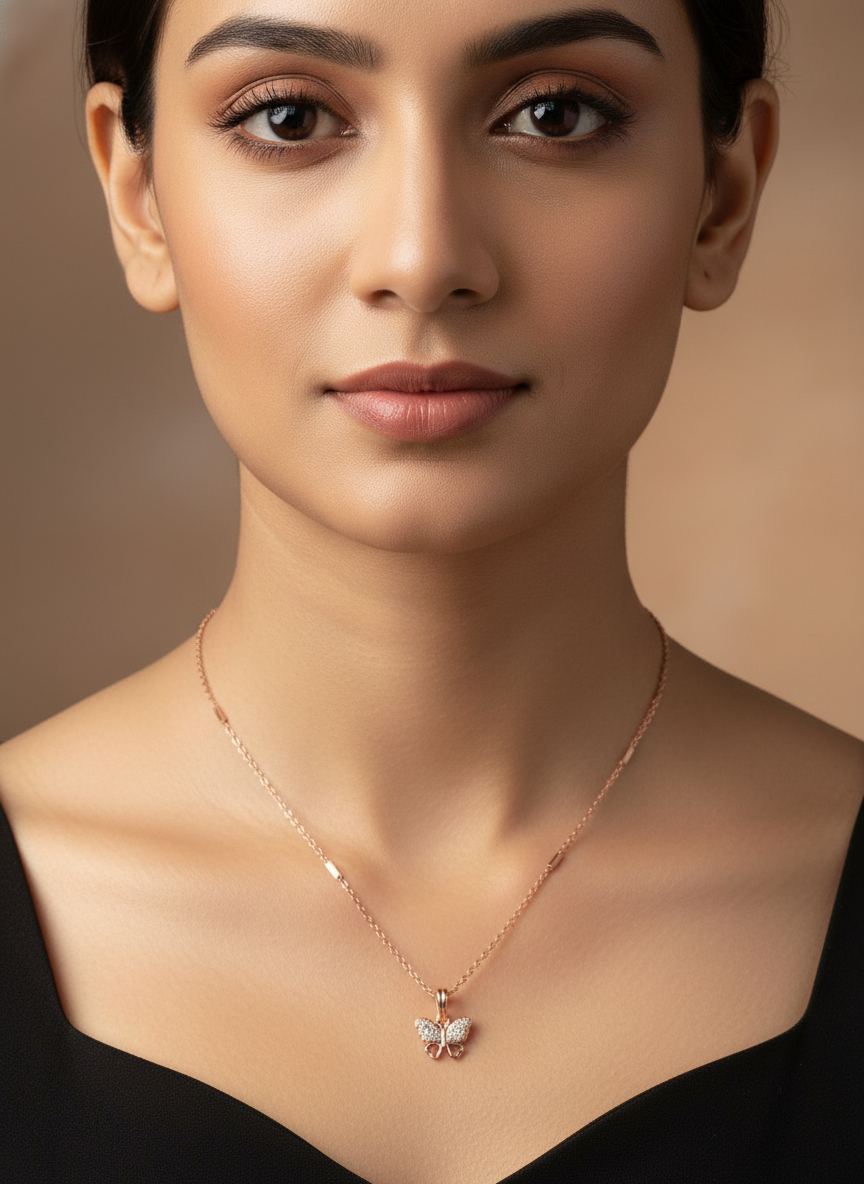 Butterfly Charm Necklace