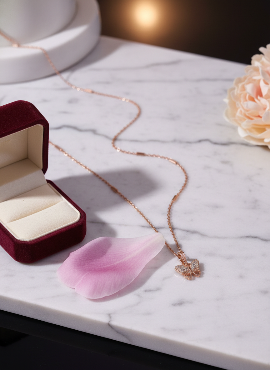 Butterfly Charm Necklace